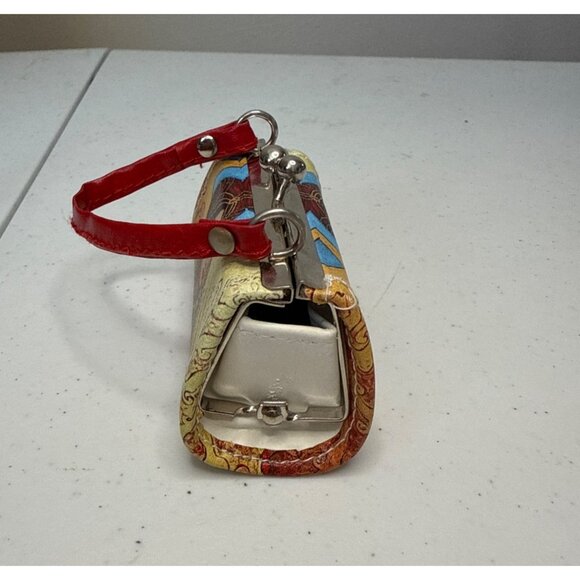 Lipstick‎ coin mini purse oriental middle eastern portraiture of a tribal woman - Picture 5 of 8